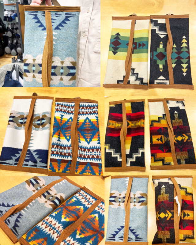 aandf_corp's tweet photo. A&amp;Fカントリー札幌店にて〈PENDLETON〉のPOP UPを開催しました。イベント期間内に、 ペンドルトンのウールファブリックを使ったオリジナルティシュケースづくりのワークショップも同時開催しました!!【札幌店】 https://t.co/SEOdROuqFj 
#ペンドルトン #pendleton https://t.co/G8tpphNKwx