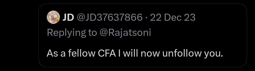 Rajat Soni, CFA tweet media