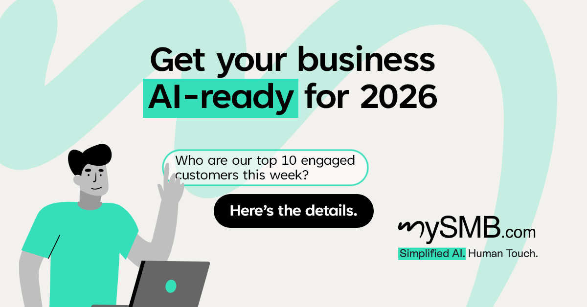 FlyingSoloAU's tweet image. AI doesn’t need to be complicated. It just needs to save you time - and you just need a simple place to start.

That place is @mySMBcom - an all-in-one AI hub that makes everyday tasks simpler for everyone from sole traders to small businesses → mySMB.com/ai-ready