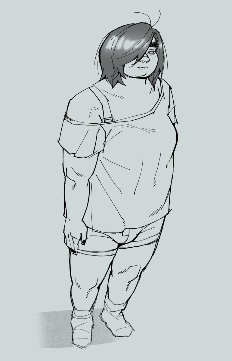 perfidiousWorm's tweet image. just a nothingful standing figure.