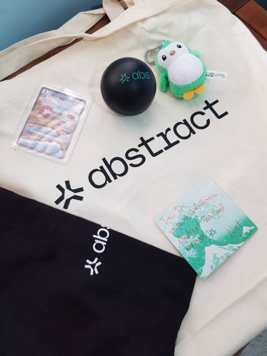 TdvTom's tweet image. Thank you so much for the New Year gift.
Thank you for such a wonderful community.
Thank you for the great opportunities.
Thank you @HeyNat @AbstractChain @AbstractChainTH