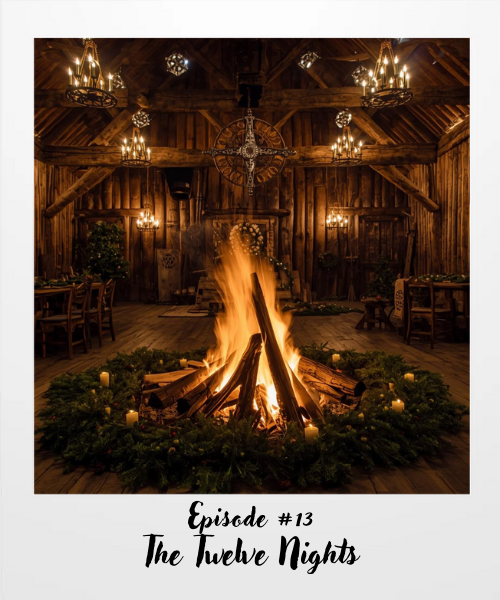 Please join us tomorrow night at 9pm Central as we discuss the origins of the Twelve nights. This is our Guest Star episode! 
We'll be streaming on Tuesday this week and next due to the holidays.