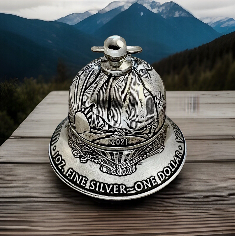TruthHawaii369's tweet photo. Coming soon! Just ordered a coin doming kit so before long I will be able to offer silver coin bells ๐๐
#SilverBells https://t.co/C37OOAqemP
