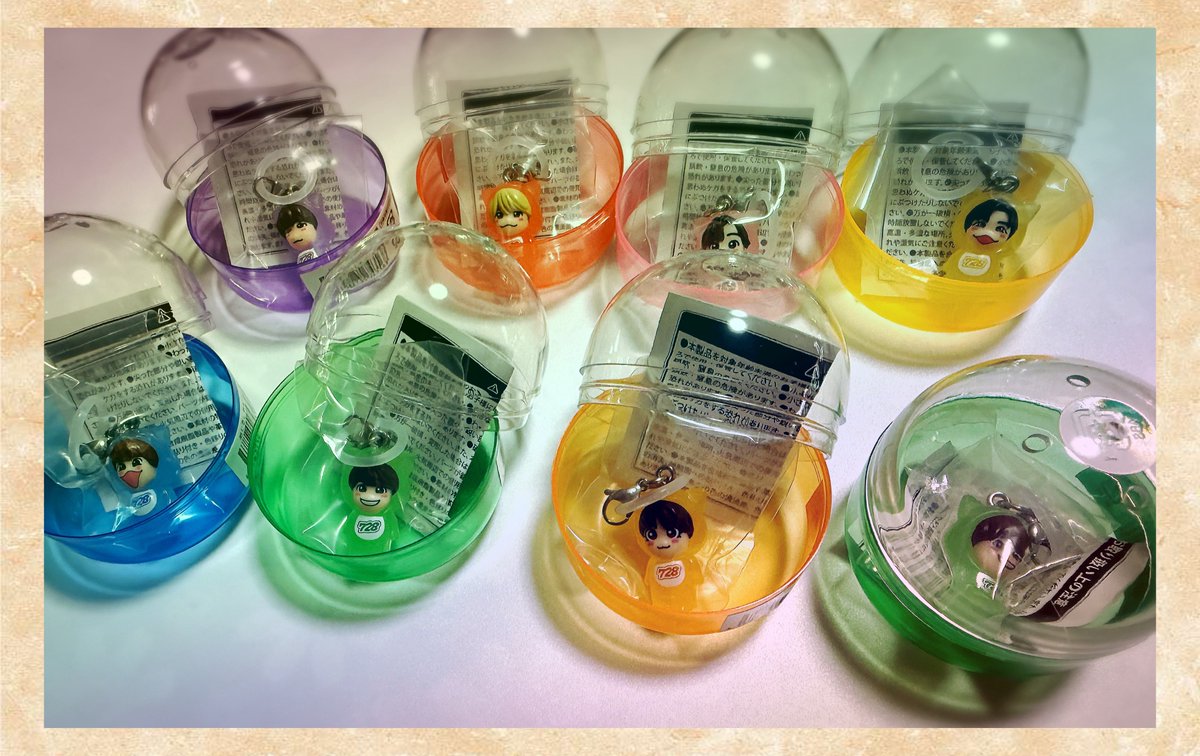 なにわのドームグッズが届いた📦 めじるしチャームが可愛いすぎる上に