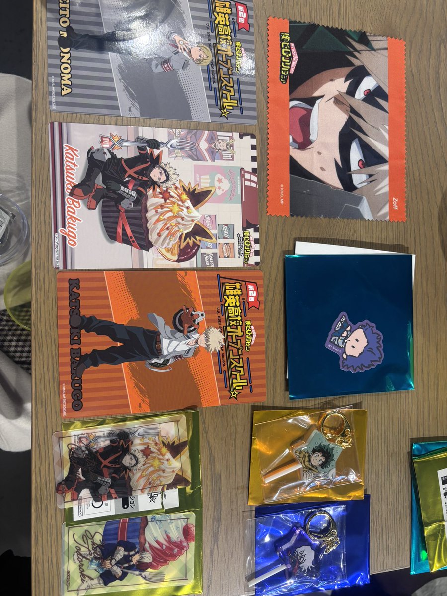 sub__hige's tweet photo. 【譲渡 交換】 オープンスクール 僕のヒーローアカデミア ヒロアカ オプスク zoff ガチャ

譲: 爆豪勝己 轟焦凍 緑谷出久 死柄木弔 物間寧人 心操人使

求: 相澤消太

現在池袋オ���プンスクールにいるため手渡しも可能

後日郵送も可🙆🏻‍♀️
出先のためIDなしになります https://t.co/SYaGeI7wob