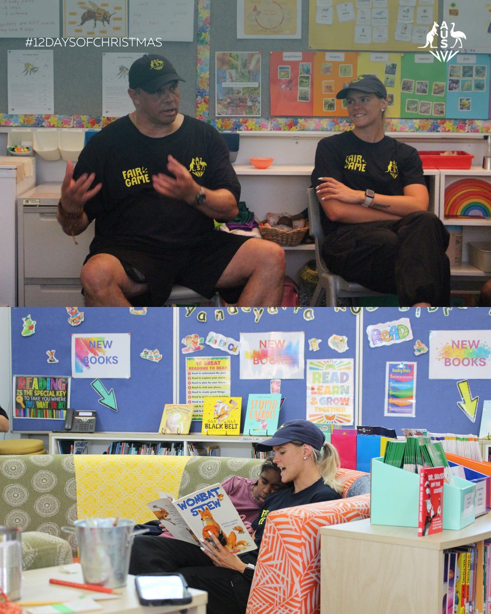 CommGamesAUS's tweet image. 💚💛 From classrooms to communities, sport opens doors - and that was never more evident than with the launch of Footprints in Culture and Pathways to Play this year

#Christmas2025 #CommGamesAUS