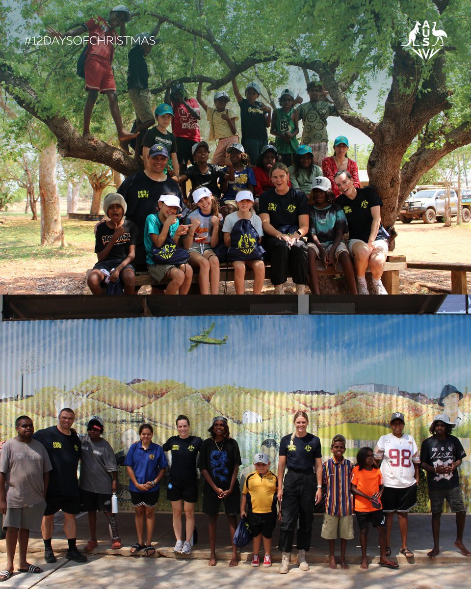 CommGamesAUS's tweet image. 💚💛 From classrooms to communities, sport opens doors - and that was never more evident than with the launch of Footprints in Culture and Pathways to Play this year

#Christmas2025 #CommGamesAUS
