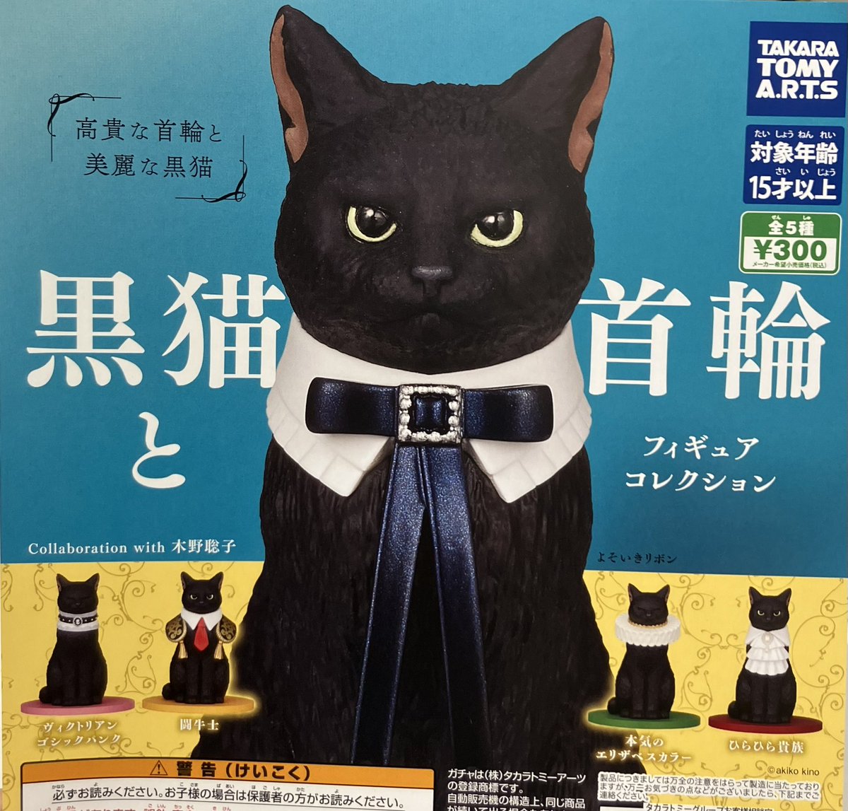黒猫様.*・゜　.゜・*.オーダー品☆。.:＊・゜ 📣 12月23日(火)入荷情報📣 🌟黒猫と首輪 フィギュアコレクション