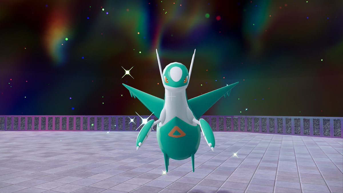 NebulaHypernova's tweet photo. He’s green for an amazing reason! #PokemonLegendsZA https://t.co/zHOejy3AFv