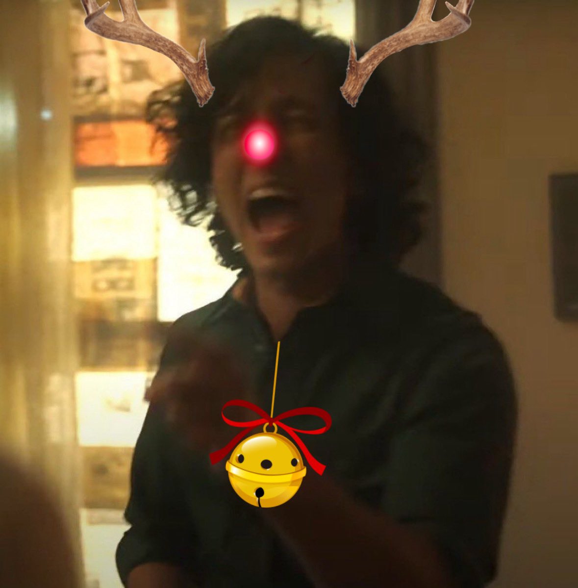 velvetlestat's tweet image. MY RED NOSE WAS MY BURDEN WAS MY GUIDE WHEN THE OTHER REINDEER WOULDNT LOOK AT ME NICELY 
DASHER DANCER PRANCER VIXEN COMET CUPID DONNER BLITZEN