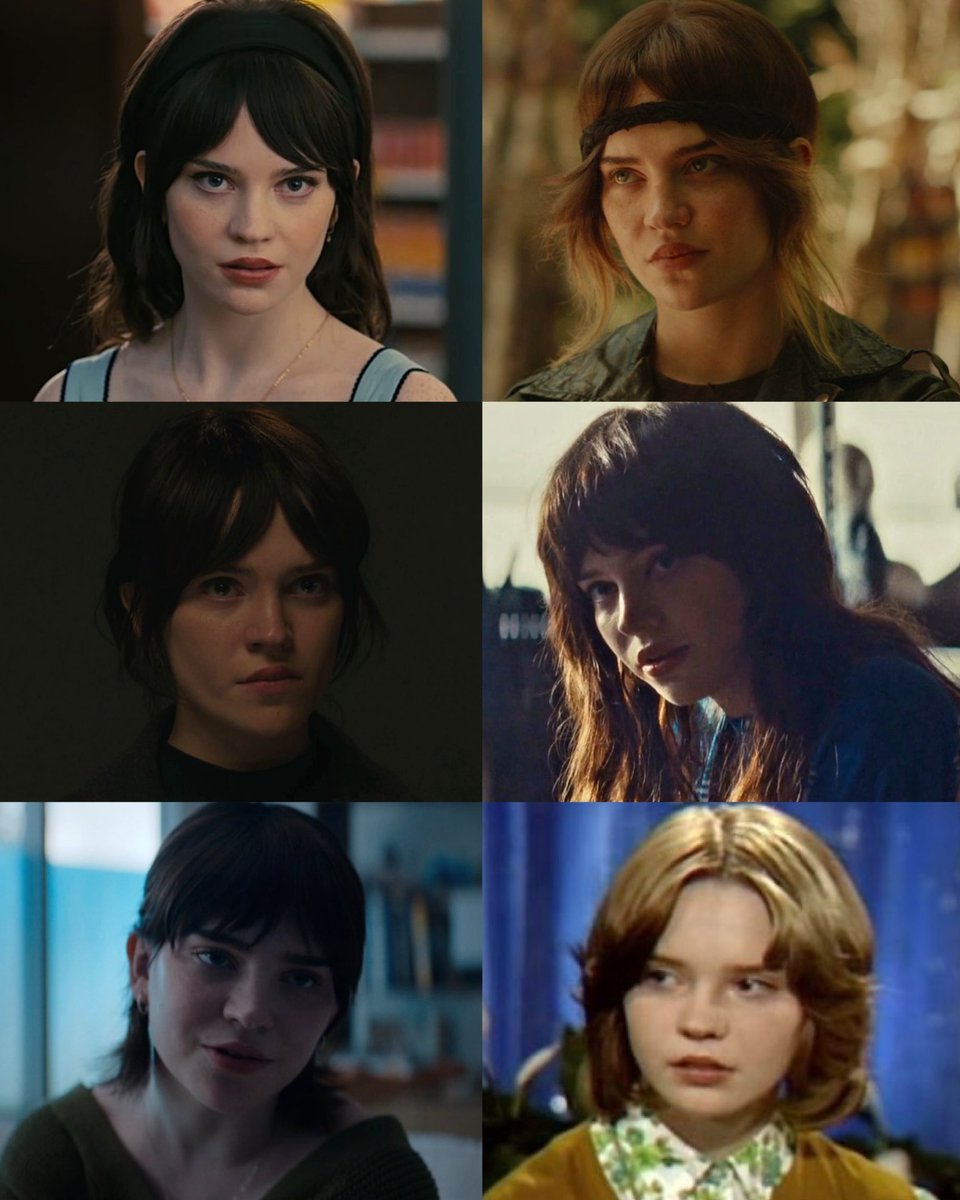 sillierdeadite's tweet image. she was made for the horror genre