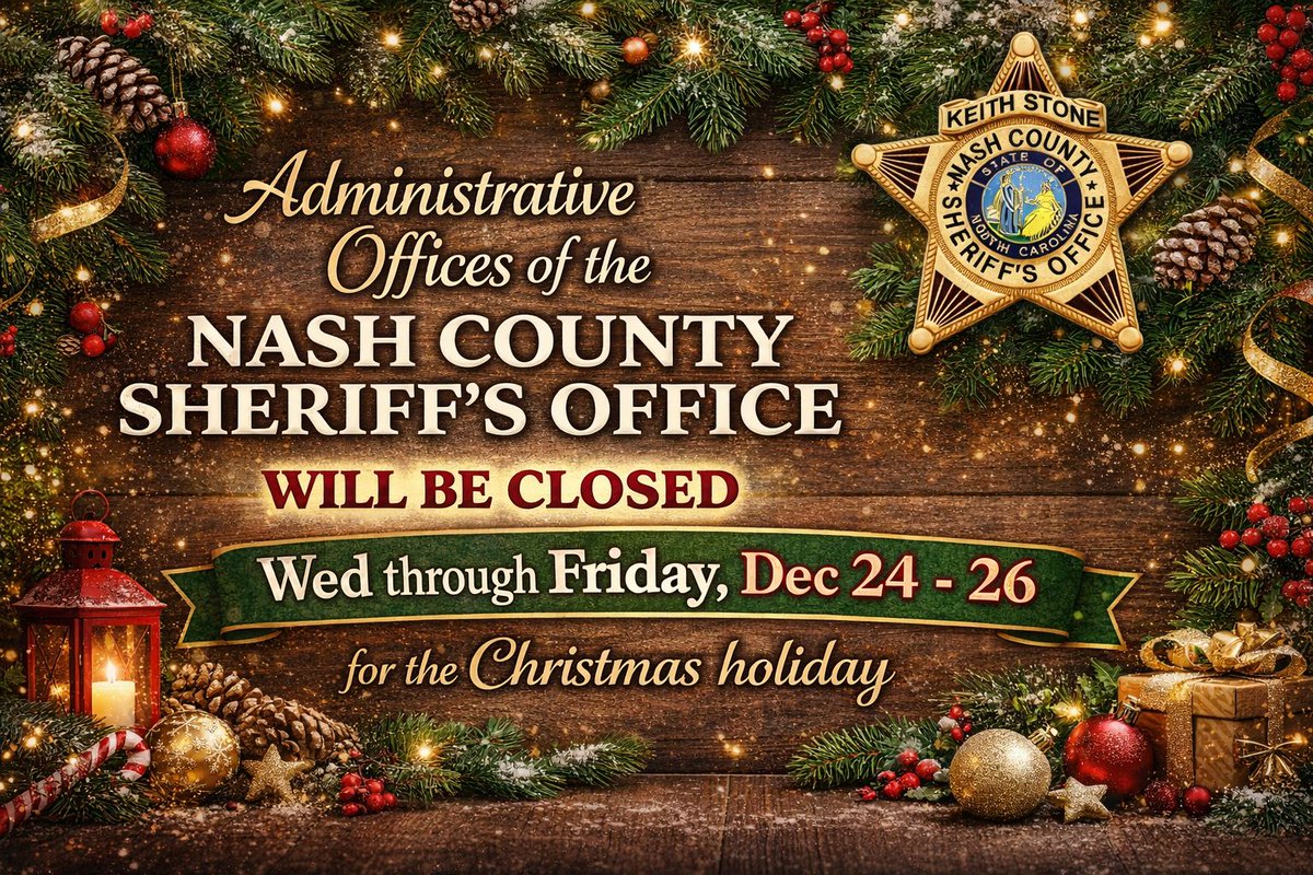 Nash County Sheriff’s Office tweet media