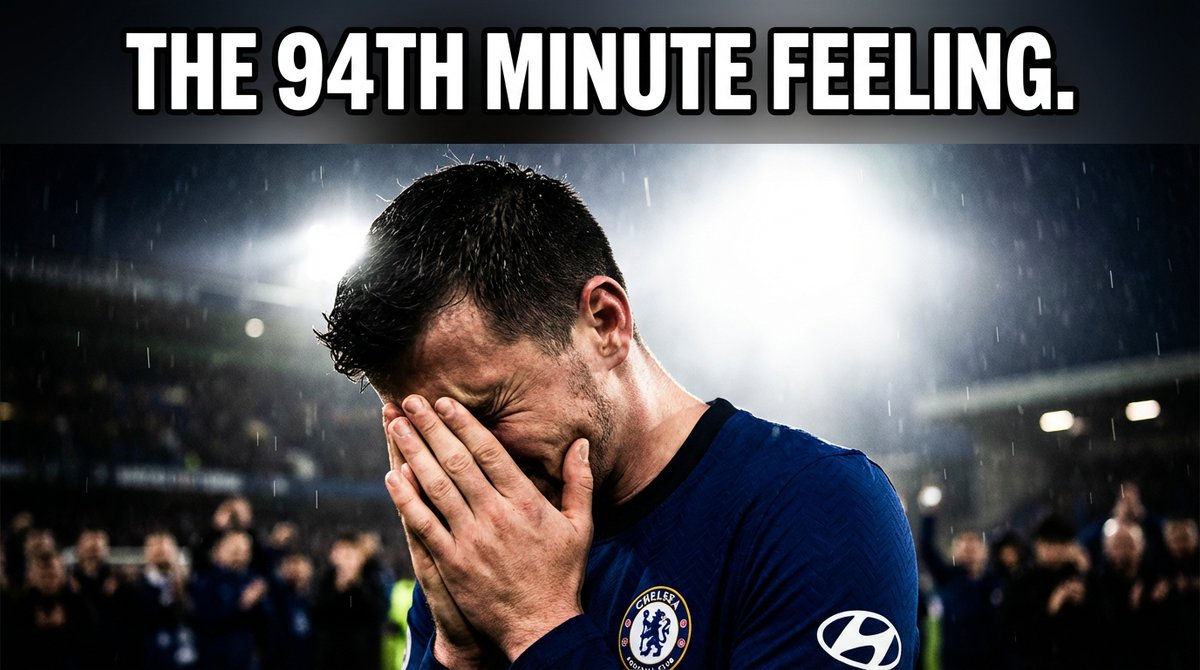 Really impressive how Chelsea managed to give away a 94th minute equalizer after their Brazilian wonderkid just lit up Stamford Bridge. Disasi showing proper commitment to keeping the banter alive 🤡💀 #CFC #PremierLeague #CHEWOL