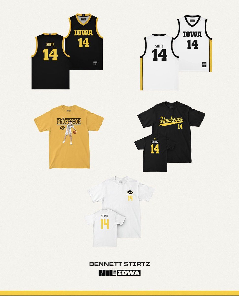 IowaNILStore's tweet image. Moved to 10-2 over the weekend 💪

Shop ➡️ nil.store/iowa/iowa-benn…