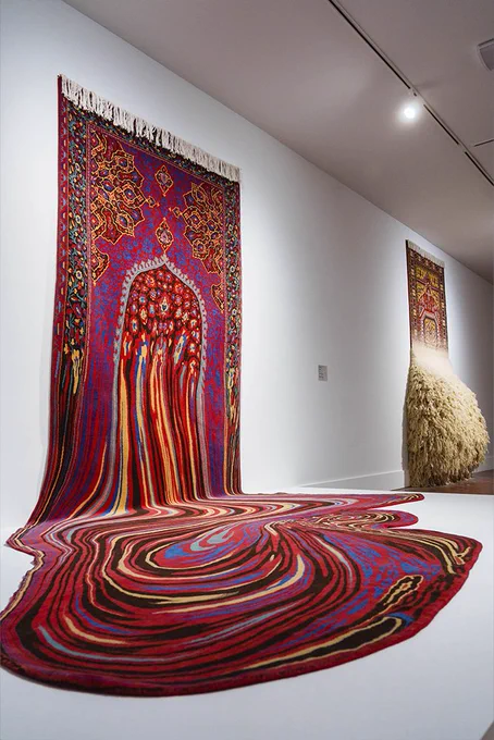 Saw the rug artwork of Faig Ahmed a few weeks ago, and haven't been the same since