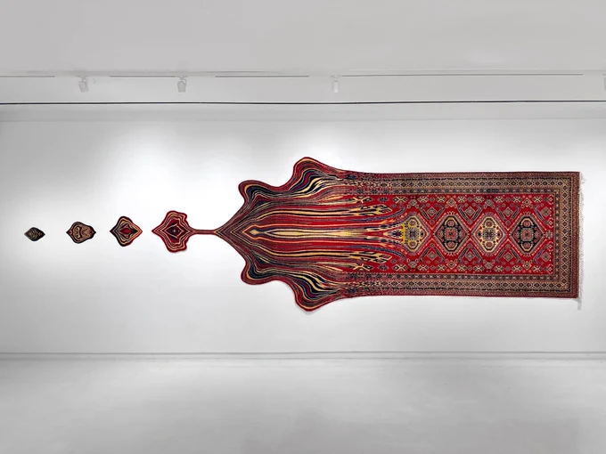Saw the rug artwork of Faig Ahmed a few weeks ago, and haven't been the same since