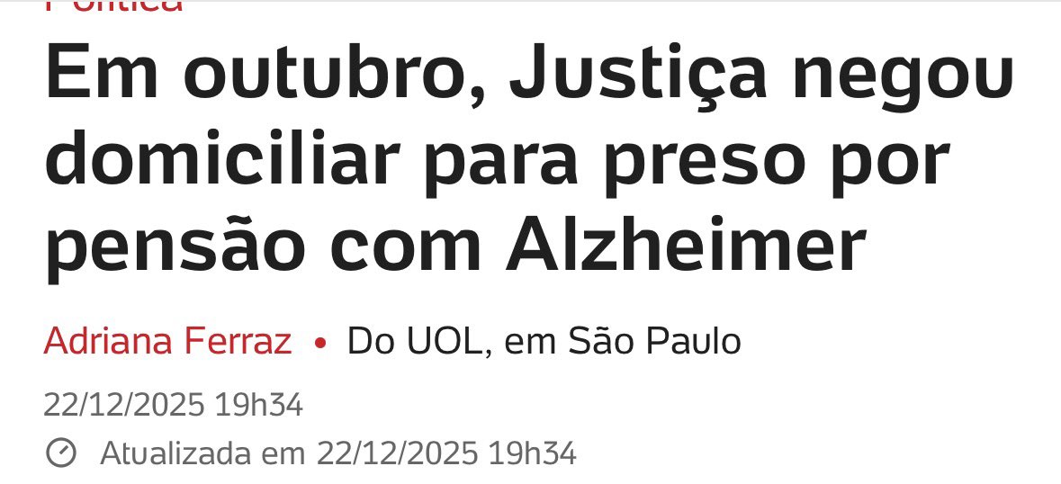 A seletividade exala dos poros do sistema penal…. noticias.uol.com.br/politica/ultim…
