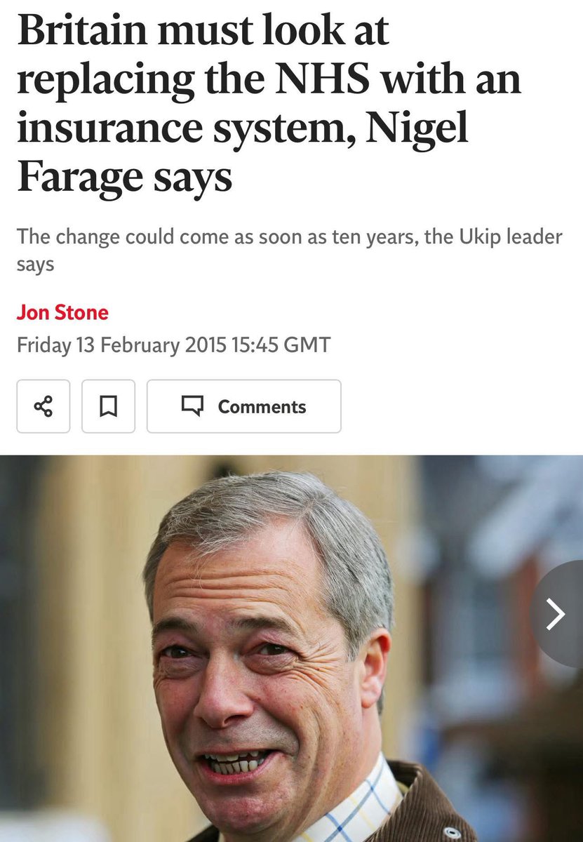 daniellismore's tweet image. Never forget.
A leopard doesn’t change its spots.
Nigel Farage and Reform are coming for your NHS.