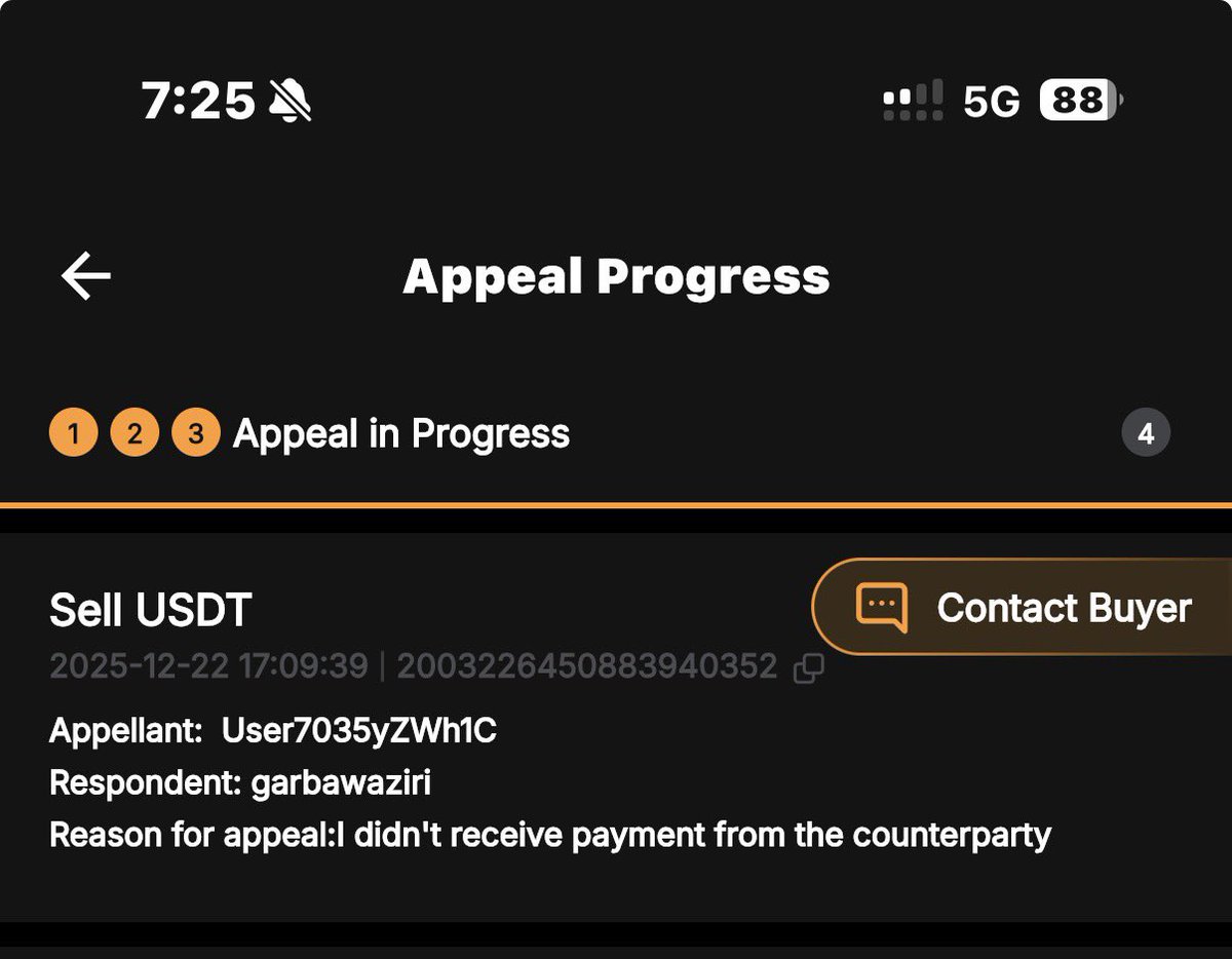 maffo53's tweet photo. @Bybit_Official you can actually do better, allowing scams on your app is very bad, trying to trade to just get Christmas stuff and this is a scam I met on your page that clicks on paid without paying me and I was on review now for trading on your app cause you allow scammers on there anyhow.