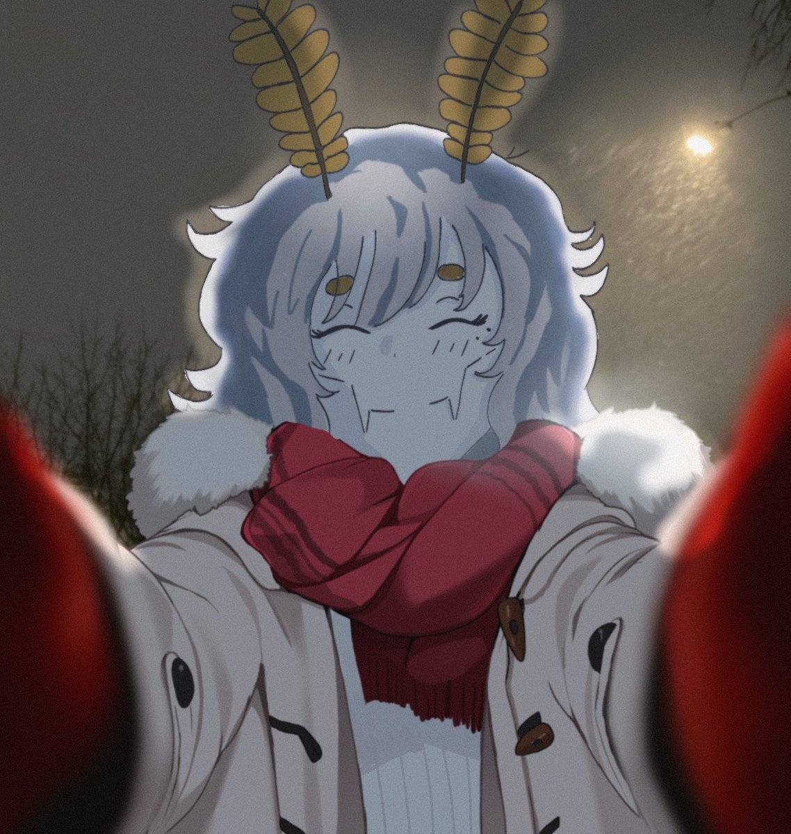 supermothgirl's tweet image. aw, you're cold? come here, i'll warm you up!