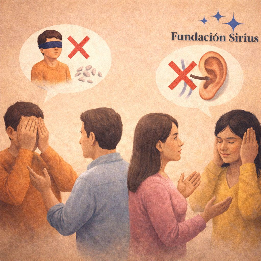 #SiriusTeInvita a que no uses palabras como se hace el ciego o el sordo para asegurar que alguien desconoce algo, esto refuerza creencias e imaginarios sociales que generan discriminación. #Ley2265 #InclusiónCultural #Antetodomujerespodcast #fundaciónsirius #reddeamigossirius