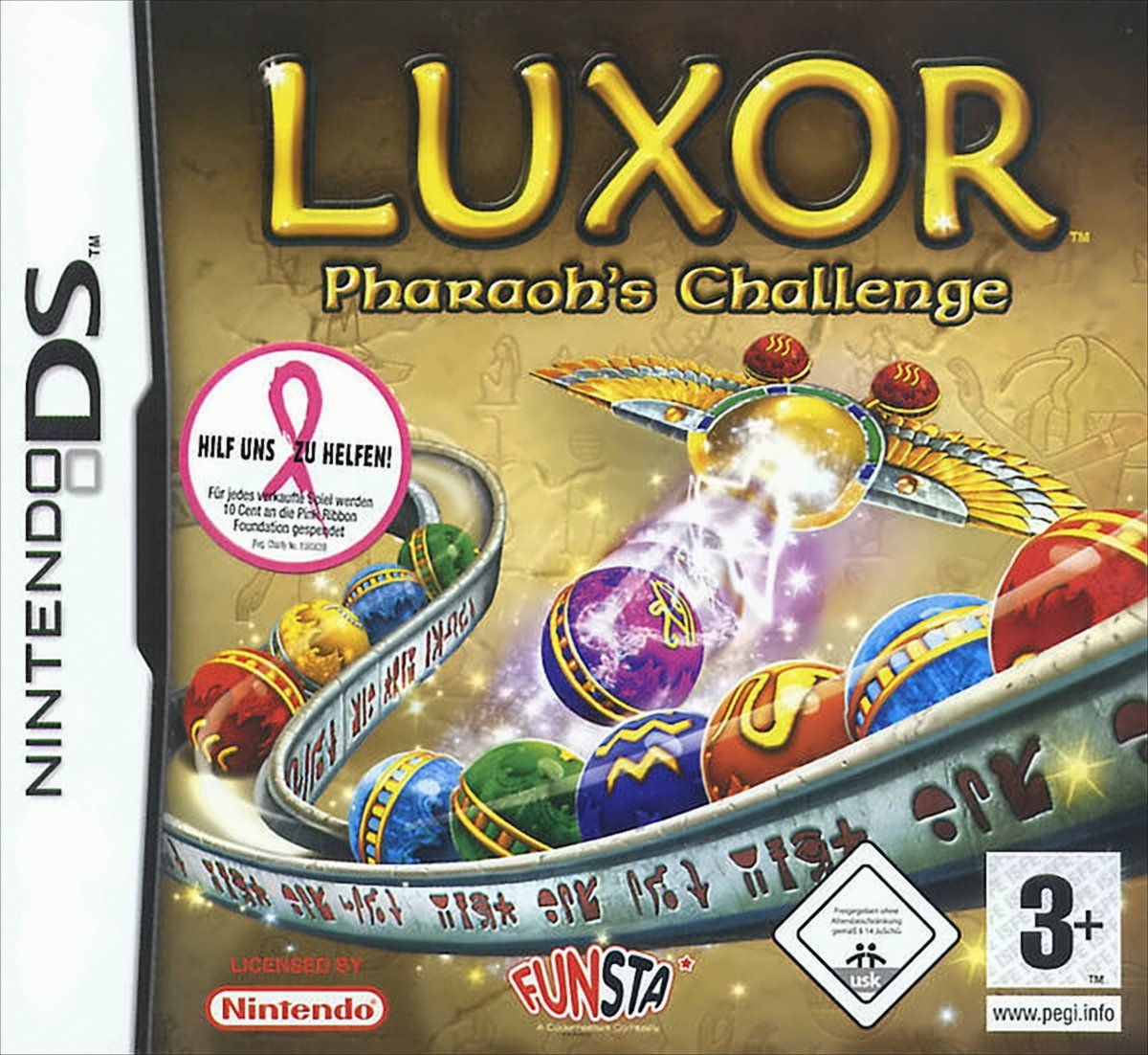 Kurz und knapp, nächstes Spiel:

Luxor Pharaos Challenge

Rating: 7,5/10

Schniekes Game, RNG war halt nur absolut kacke