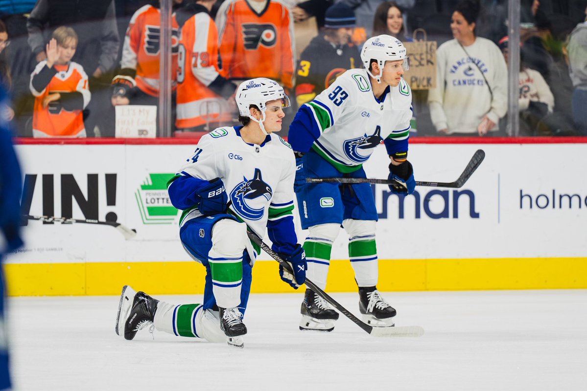 Canucks's tweet image. Prime time. ⏰