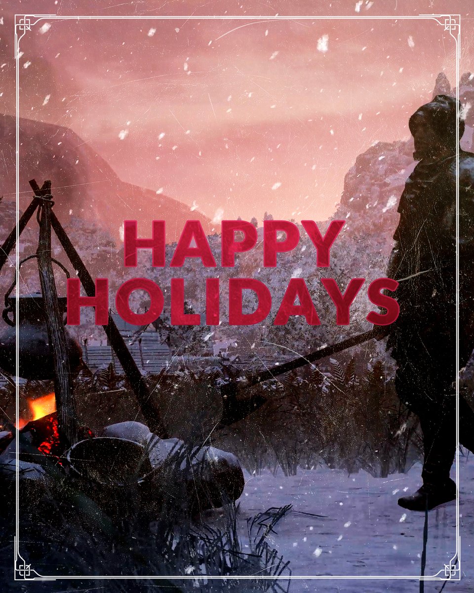 A Merry Yuletide to thee! May thy arms be strong and thy adventures bold 🎄⚔️ #Bellwright #HolidayGaming #MaidenVoyageUpdate