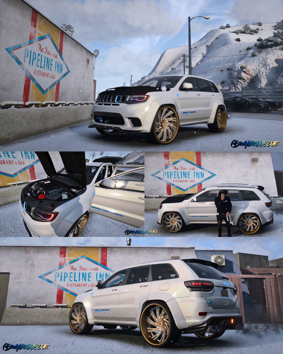 KingBlue_616's tweet photo. She ain't scared of a little snow βοΈπ¦
#Jeep #Trackhawk
#MoparNation #MoparGang
#WhipzByBlue #MuscleTrucks
#GTA5 #FiveM #GTAOnline #GTAV #EskoKustomz #BigWheels https://t.co/5jtMMQTctW
