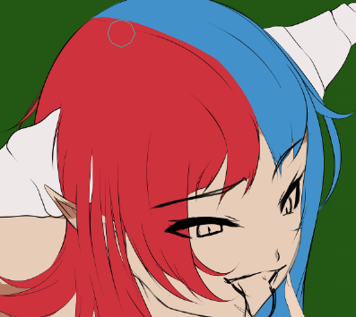 おはようございます
顔が中々決まらないまま寝ちゃった 