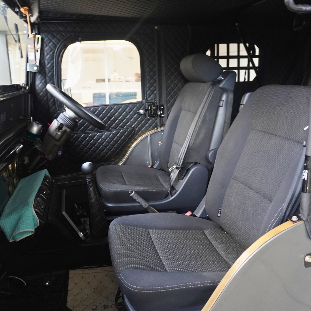MobilityEng's tweet image. Our team recently completed a Jeep project with custom seating engineered to include built-in seatbelts for compliance. From everyday vehicles to specialist projects, we deliver tailored solutions that meet safety standards and customer needs.