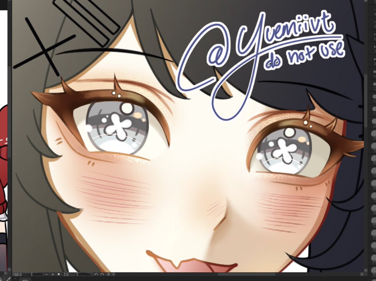 YuemiVT's tweet image. comm wip 💛