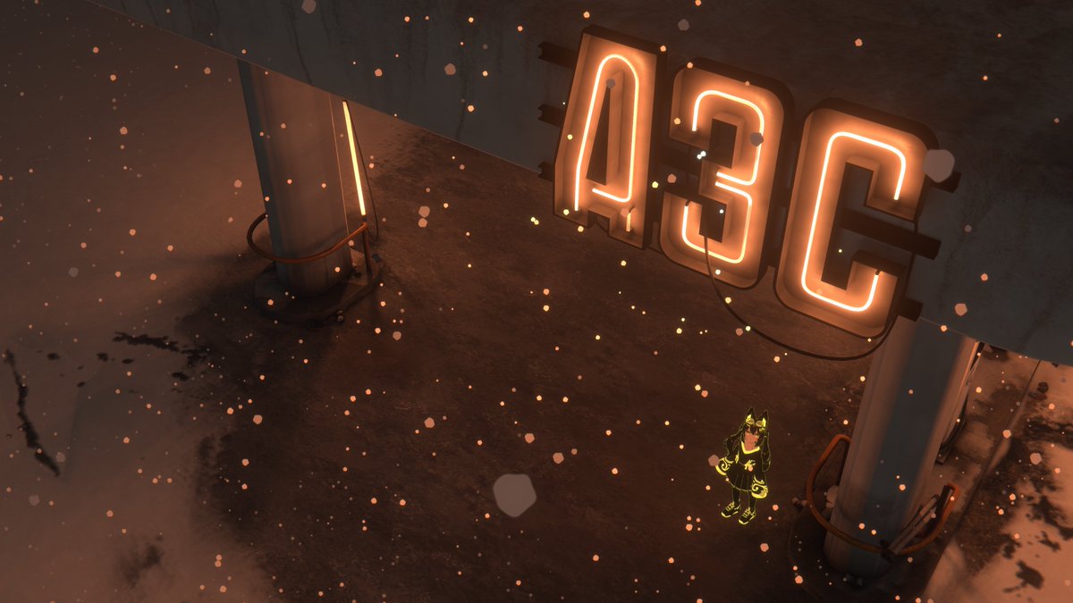 HT_VRChat's tweet image. Snowy Gas Station
#VRC #VRChat