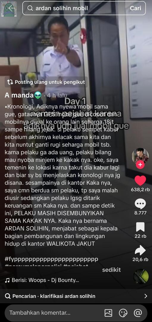 💚 bantu viralin guys, kasian kakaknya nyari keadilan tapi keluarga pelaku malah playing victim.
konteks : pelaku nyewa mobil ke kakaknya tapi malah dijual ke org lain dgn harga 18jt, sampe sekarang belum ada kejelasan