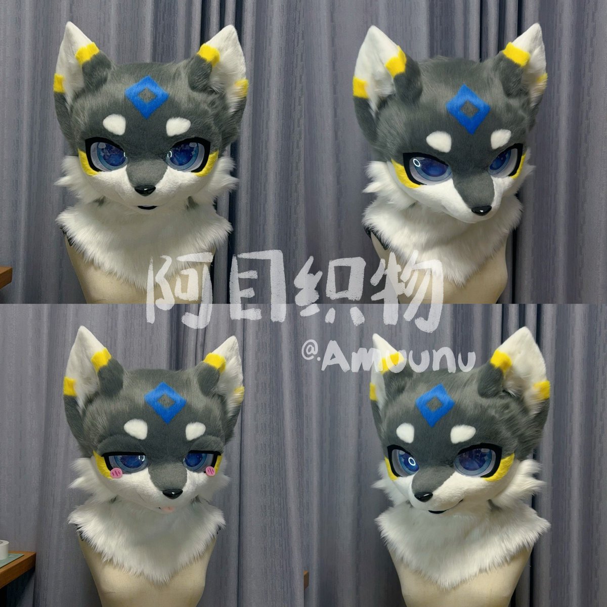 🩶 Gray wolf🩶

#fursuitmake #furry #fursuit
