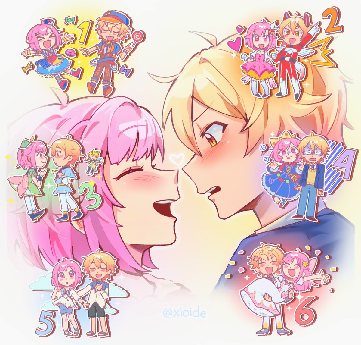 Day 7! Free Day 🩷💛 #EmukasaWeek2025 #司えむ週2025