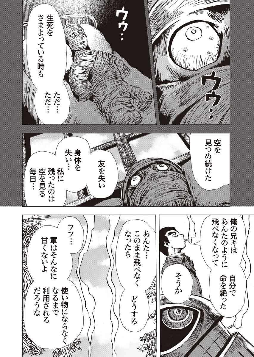 【機械化人間戦記】1話『飛行人のうた#4』
3/3
ロボット残党兵の世界の試作サイボーグ達の戦いの話です。
『近日中に電子書籍にて発売予定です!』 