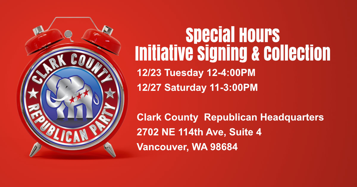 Clark County, WA Republican Party tweet media