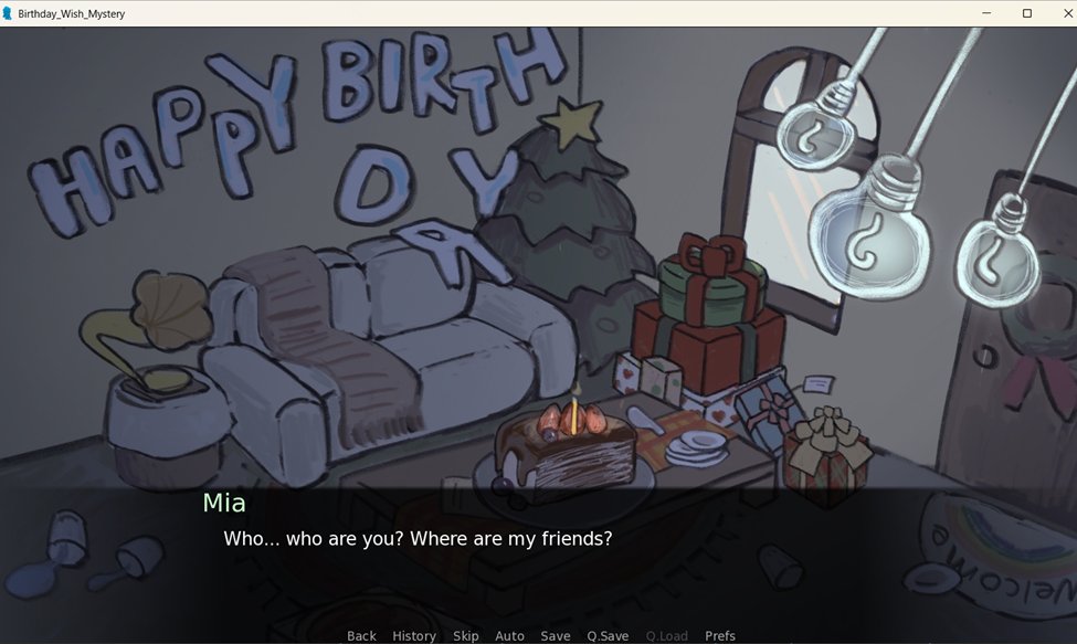 DayDayUp22's tweet photo. 💻 Current Focus • Winter VN Jam: Successfully positioned an image button using precise x & y coordinates
Steady progress, consistent effort, and learning through building. One step at a time.
#Python #GameDev #WinterVNJam #VisualNovelDev #IndieDevJourney https://t.co/glp4ub7mRb
