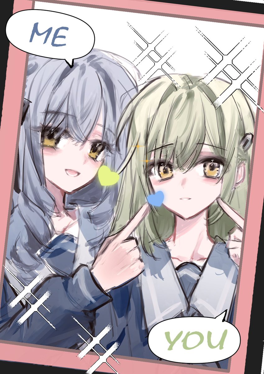 hankai_eyes's tweet image. you and me
#むつさき