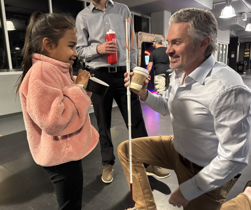 We’re incredibly thankful to the Blind Hockey League for welcoming us to their game and for the special opportunity to have one of our students drop the puck. 🏒 The talent, teamwork, and heart on the ice were truly inspiring. Thank you for an unforgettable experience!