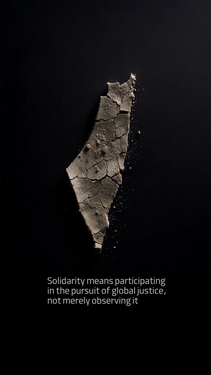 ThePoliCartoons's tweet photo. Solidarity means participating in the pursuit of global justice, not merely observing it https://t.co/u3UdtPUtud