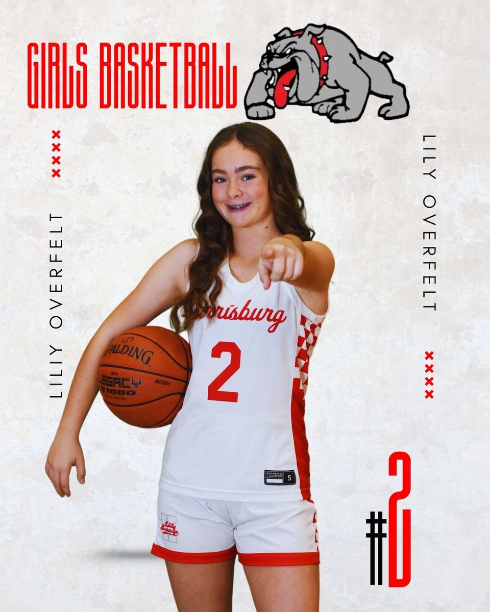 Harrisburgath's tweet photo. At the half, Harrisburg leads 37-30 vs Mexico in the girls game. Jr. Lorelai Hunziker with 14 points, Jr. Brette Ackman with 13 pts and Fr. Lily Overfelt with 6 pts off the bench #BulldawgPride @HburgBoosters @TheSteveCombs @CoachAckman @CoachHunziker @CentralState8 https://t.co/BjKVYuYZEF
