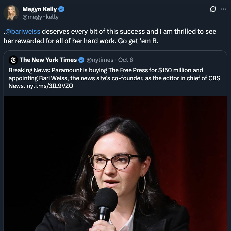 MaxNordau's tweet image. This is just Invasion of the Body Snatchers stuff.

Do you really think Megyn Kelly changed her mind this quickly?

Completely without shame.