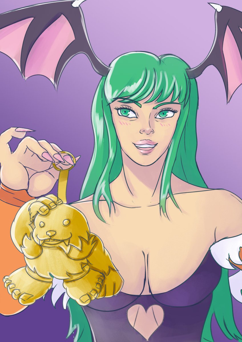 Morrigan owns the one and only 24k carat gold Sasquatch in Makai.
#darkstalkers #morrigan #sasquatch #darkstalkersfanart