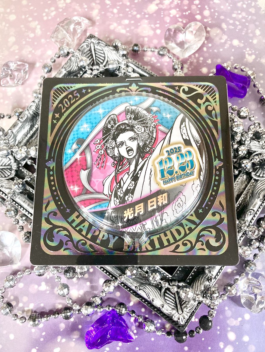 新商品】原画商品 『ONE PIECE』 バースデイ缶バッジ 光月日和 550円