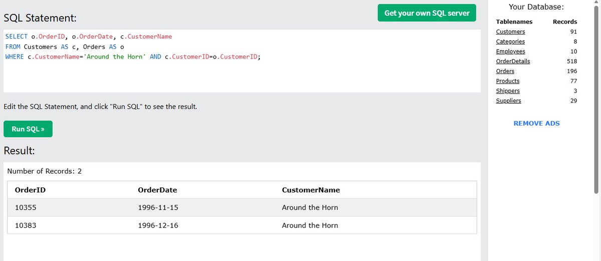 ah_hadiza's tweet image. ALIAS can be Useful when Colimn name are not very readable OR more than one table involved in a query.
#SQL 
#sqlproblems 
#DataAnalytics