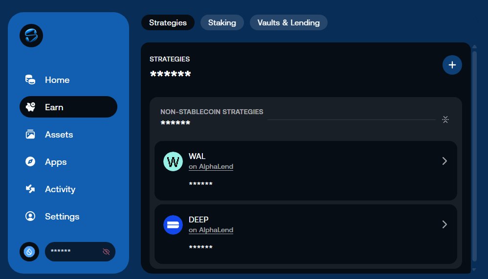 PowerCryptoClub's tweet photo. @0xrajendra I'm just testing Slush-Strategies for both $DEEP 29.70% &amp; $WAL 40.65%. 👍 User-friendly interface, efficient for ppl (even newbies) to easely navigate, clear info... I love it! 
Well done, guys! @SlushWallet @SuiNetwork @AlphaFiSUI @WalrusProtocol @DeepBookonSui @kenniskevin1 https://t.co/UG0t36p3oK