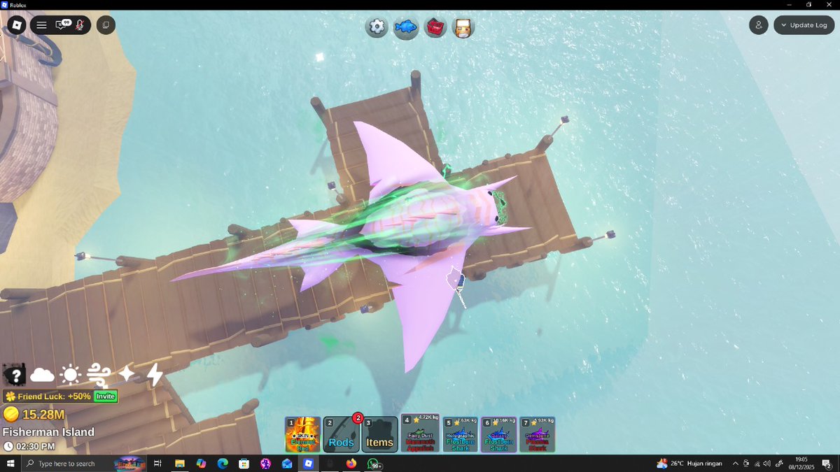 Gasken euy pink2 nya langsung saja DM
#fishit #ROBLOX