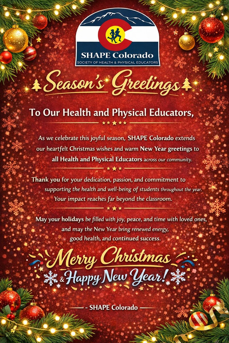 SHAPE Colorado tweet media